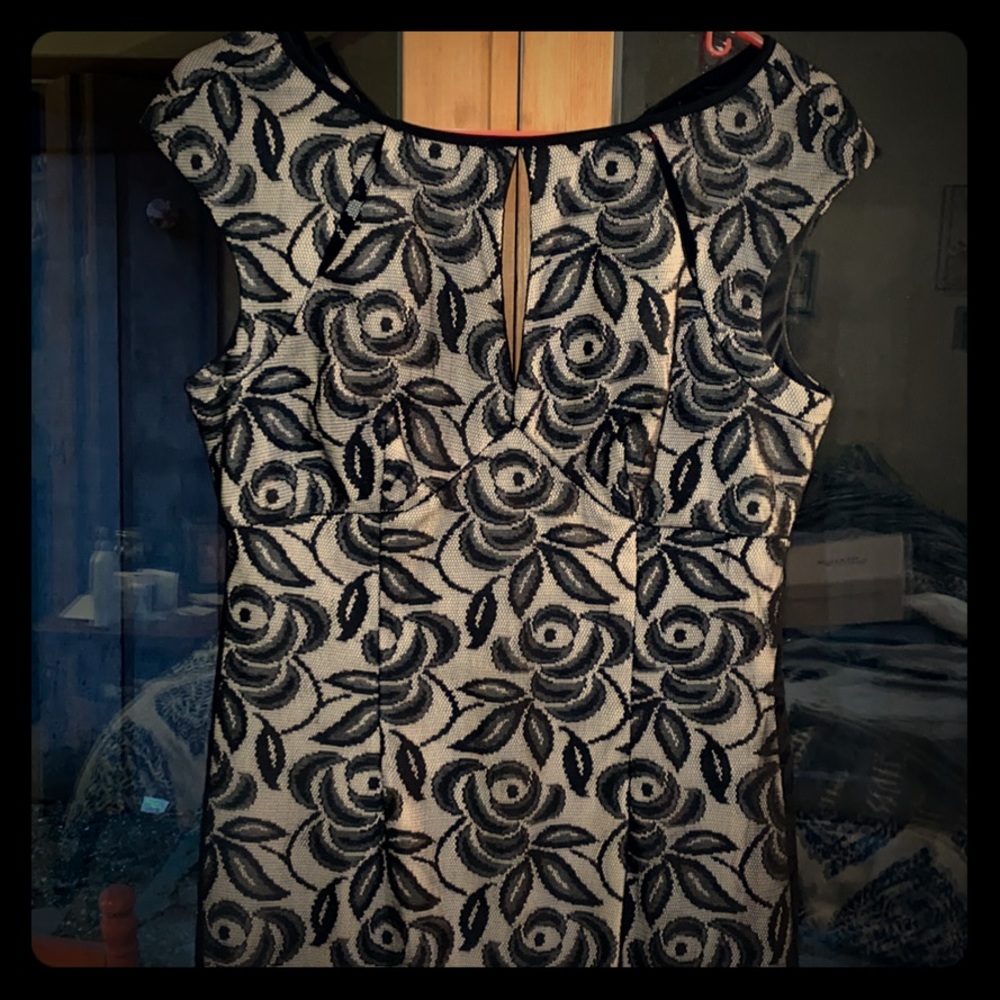 Black cocktail dress